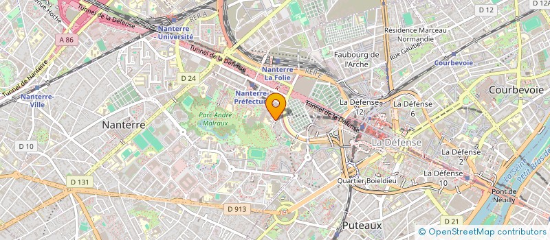 localisation de l'entreprise SUPREME KABSA  NANTERRE