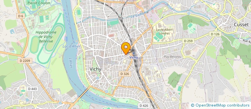 localisation de l'entreprise SUPREME ORIENT à VICHY