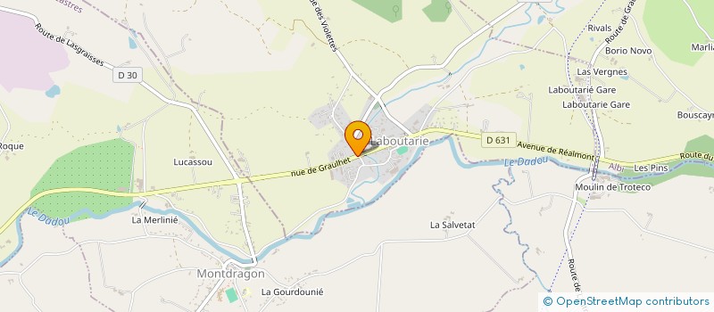 localisation de l'entreprise SUPREME POOL & SPA  LABOUTARIE