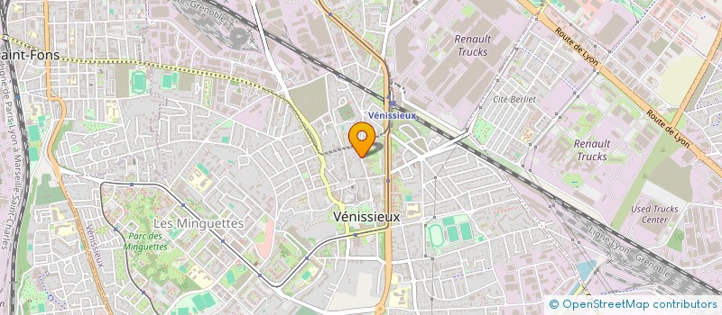 localisation de l'entreprise SUPREME SECURITE  VENISSIEUX