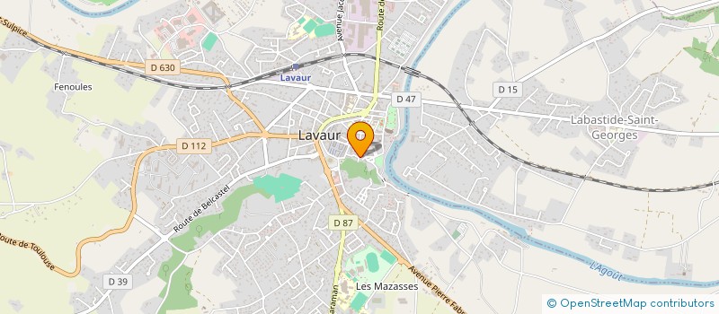 localisation de l'entreprise SUQUET  GIROUSSENS