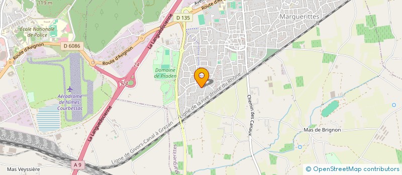 localisation de l'entreprise SUQUETA HOLDING  MARGUERITTES