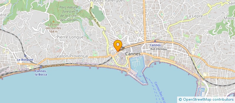 localisation de l'entreprise SUQUETANE à CANNES