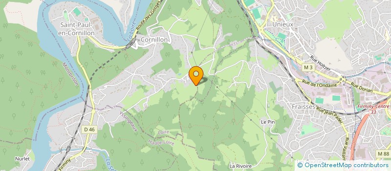 localisation de l'entreprise SUR 5 CONTINENTS  SAINT-PAUL-EN-CORNILLON