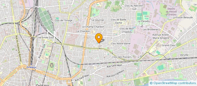 localisation de l'entreprise SUR BAT à ORLEANS