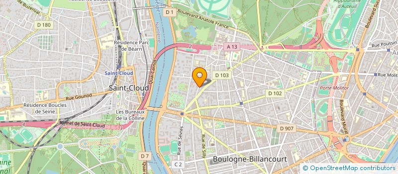 localisation de l'entreprise SUR COMMANDE à BOULOGNE-BILLANCOURT