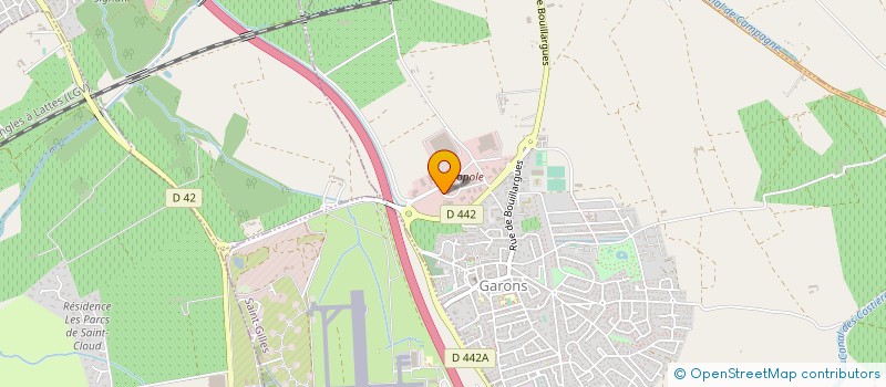 localisation de l'entreprise SUR IMPRESSION à GARONS