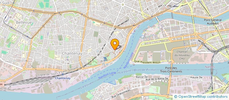 localisation de l'entreprise SUR LA BUTTE à NANTES
