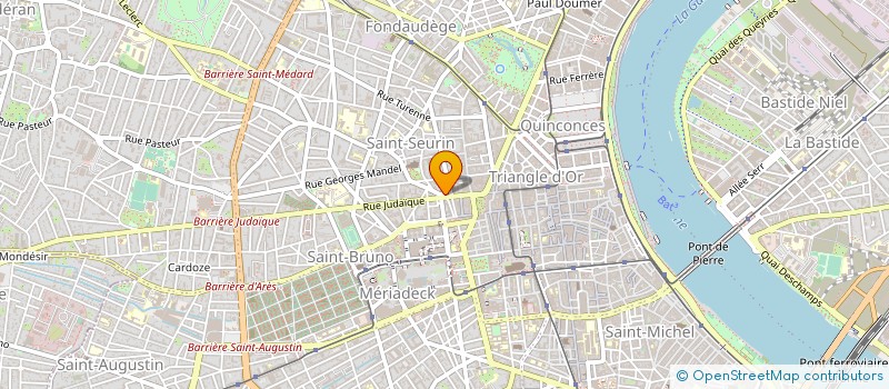 localisation de l'entreprise SUR LA PLACE à BORDEAUX