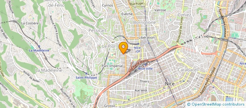 localisation de l'entreprise SUR LA ROUTE DE FARIDABAD à NICE