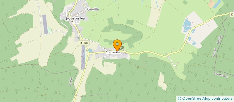 localisation de l'entreprise SUR LA ROUTE DE LA GRANGE à GEVILLE