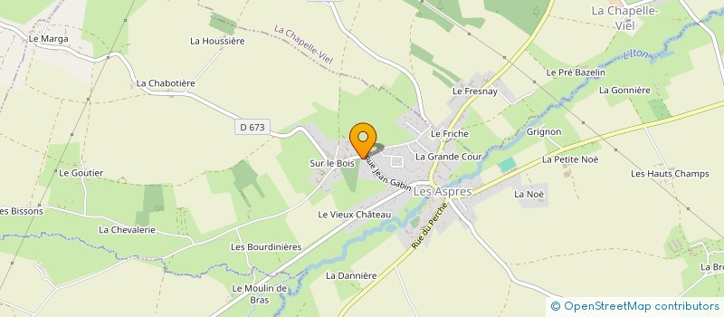 localisation de l'entreprise SUR LE BOIS à LES ASPRES