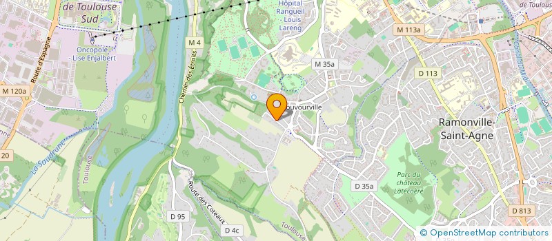 localisation de l'entreprise SUR LE CHEMIN à TOULOUSE