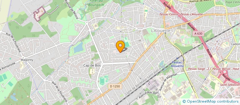localisation de l'entreprise SUR LE CHEMIN D'EAGE à PESSAC