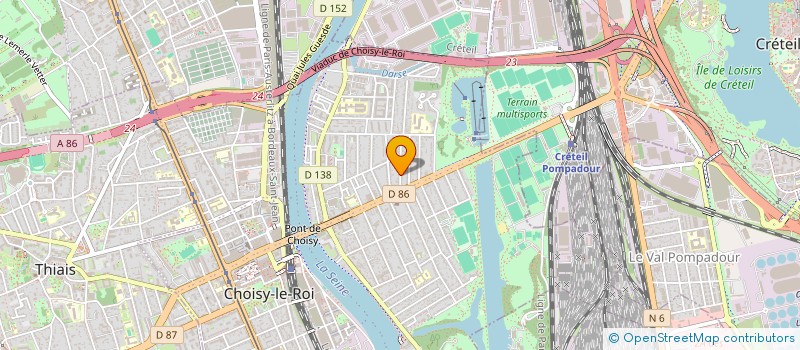 localisation de l'entreprise SUR LE CHEMIN DES MOTS à CHOISY-LE-ROI