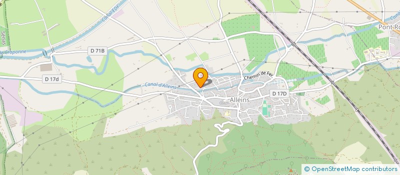 localisation de l'entreprise SUR LE CHEMIN DU DON à ALLEINS