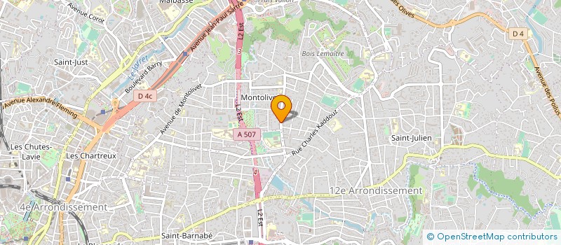localisation de l'entreprise SUR LE PLATEAU DE NAT à MARSEILLE