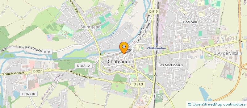 localisation de l'entreprise SUR LE POUCE à CHATEAUDUN