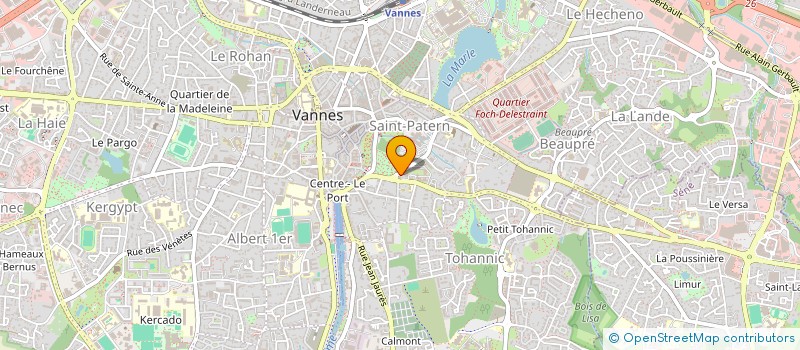 localisation de l'entreprise SUR LE SABLE à VANNES