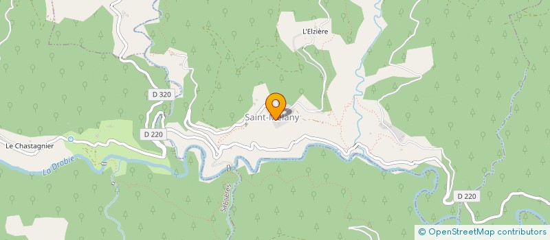 localisation de l'entreprise SUR LE SENTIER DES LAUZES  SAINT-MELANY