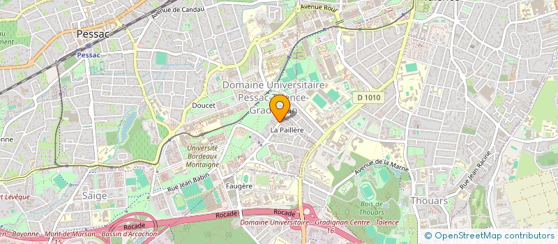 localisation de l'entreprise SUR LE SPECTRE - ENTRAIDE ENTRE LES PERSONNES AUTISTES à PESSAC