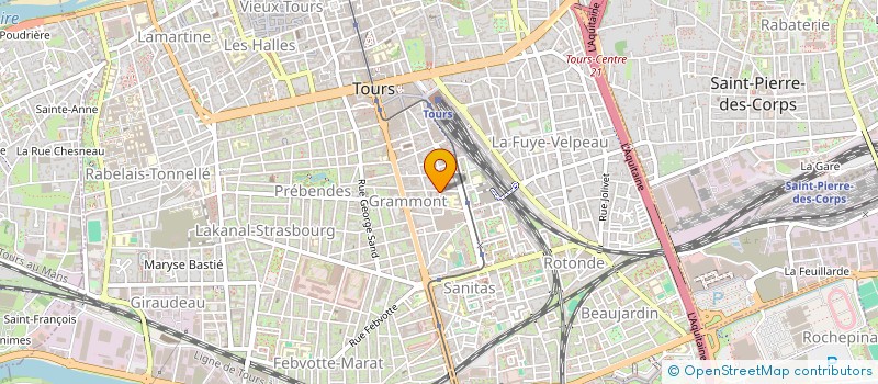 localisation de l'entreprise SUR LE TOIT  TOURS