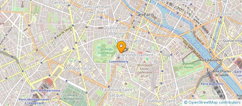 localisation de l'entreprise SUR LES BANCS  PARIS