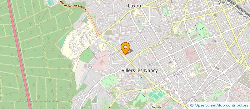 localisation de l'entreprise SUR LES PAS DE COUE à VILLERS-LES-NANCY