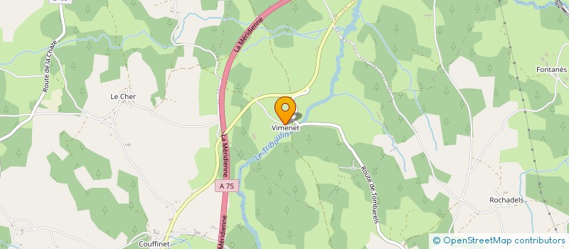localisation de l'entreprise SUR LES PAS DE SAINT JACQUES à PEYRE EN AUBRAC