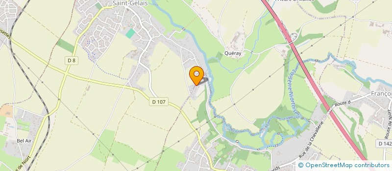 localisation de l'entreprise SUR LES TRACES DE BERNARD GAUDIN  CHAURAY