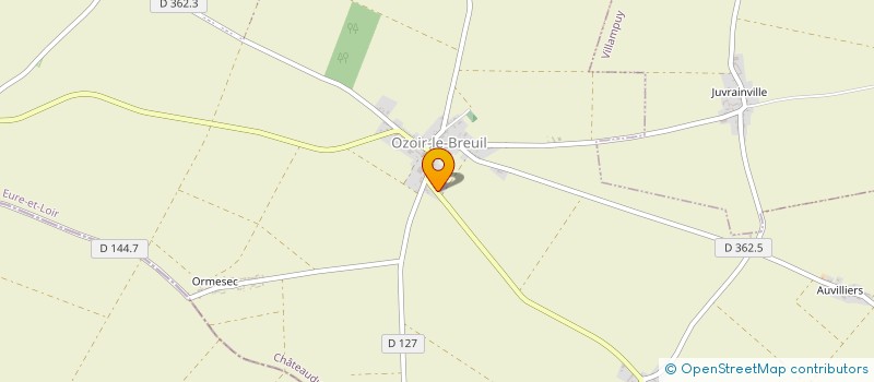 localisation de l'entreprise SUR LES TRACES DES BOMBARDIERS à VILLEMAURY
