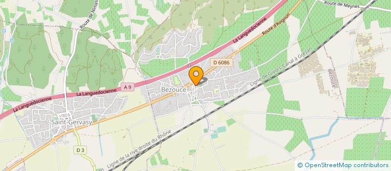 localisation de l'entreprise SUR MESURE à BEZOUCE