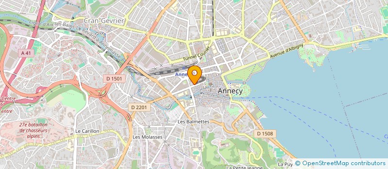 localisation de l'entreprise SUR MESURE  SEVRIER