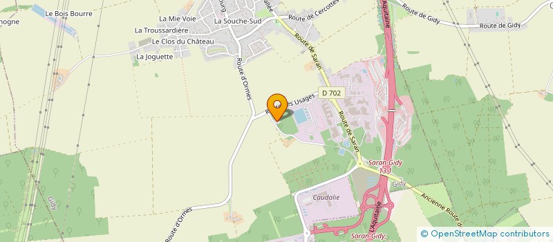 localisation de l'entreprise SUR MESURE  GIDY
