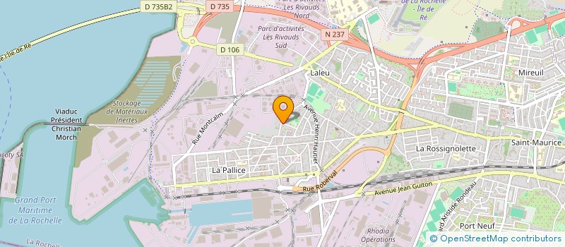 localisation de l'entreprise SUR MESURE  LA ROCHELLE