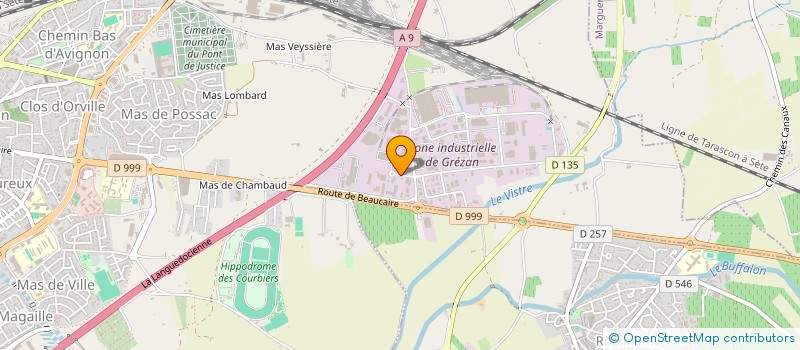 localisation de l'entreprise SUR MESURE CONCEPT  NIMES