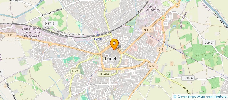 localisation de l'entreprise SUR MESURE HABITAT à LUNEL