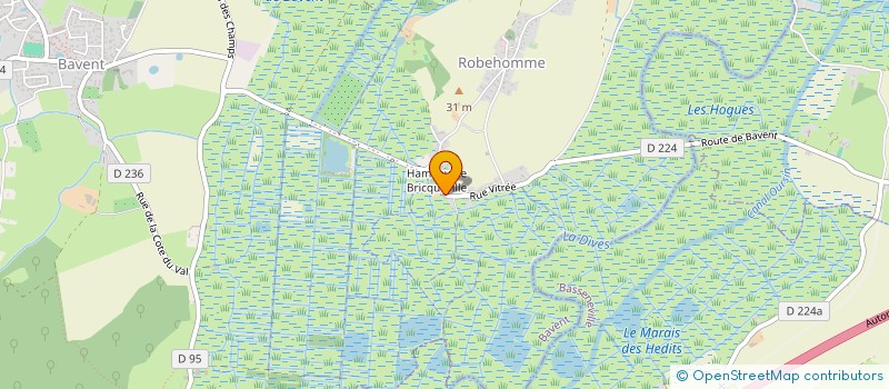 localisation de l'entreprise SUR MESURE HABITAT à BAVENT