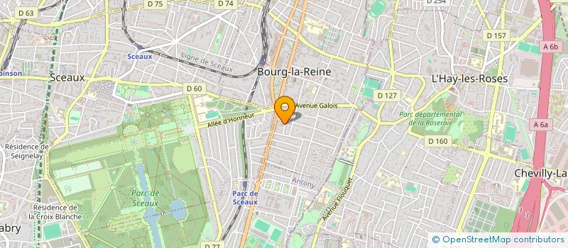 localisation de l'entreprise SUR MESURE INFORMATIQUE à BOURG-LA-REINE