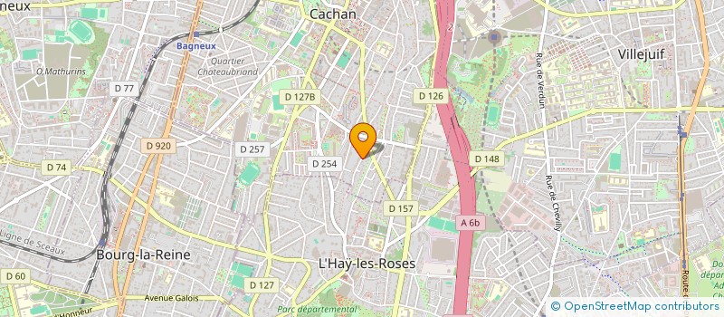 localisation de l'entreprise SUR MESURE PROJECTS à CACHAN