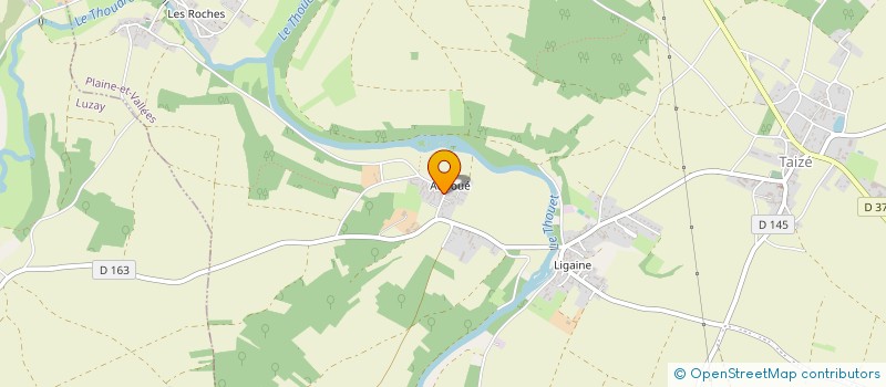 localisation de l'entreprise SUR NOS TERRE  PLAINE-ET-VALLEES