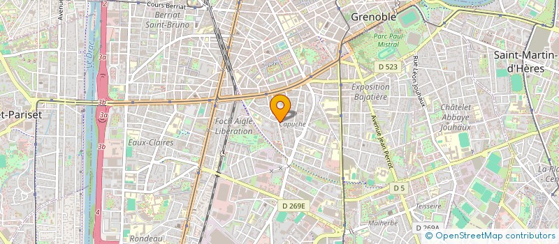 localisation de l'entreprise SUR OU SOUS-COTE, LE JEU  GRENOBLE