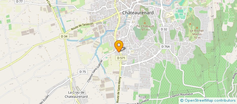 localisation de l'entreprise SUR TRANSPORT à CHATEAURENARD
