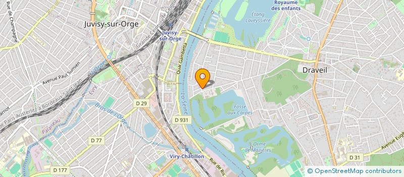 localisation de l'entreprise SUR UN MALENTENDU à DRAVEIL