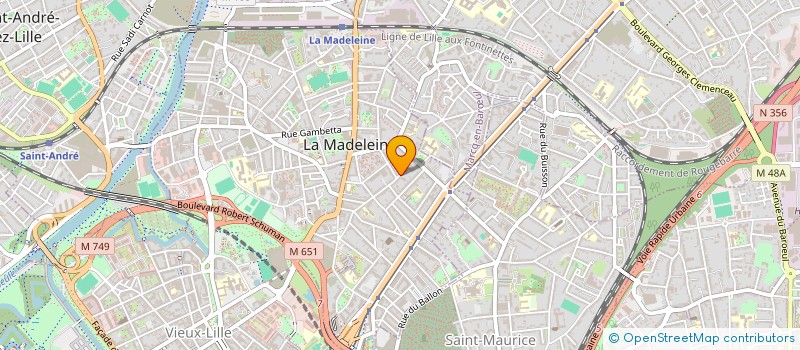 localisation de l'entreprise SUR UN PLATEAU à LA MADELEINE