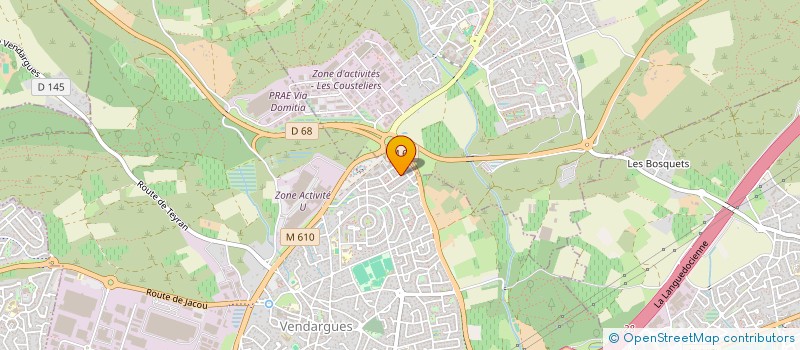 localisation de l'entreprise SUR VOTRE GAUCHE à VENDARGUES