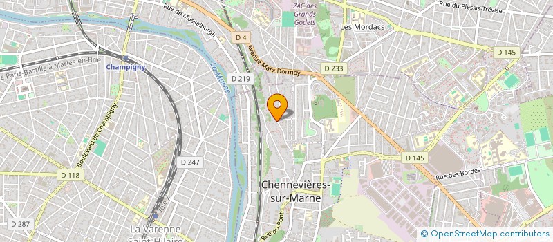 localisation de l'entreprise SURALMIG  NOISY-LE-GRAND