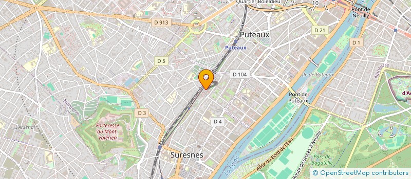 localisation de l'entreprise SURALTA SAS à SURESNES