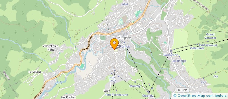 localisation de l'entreprise SURANGI  MEGEVE