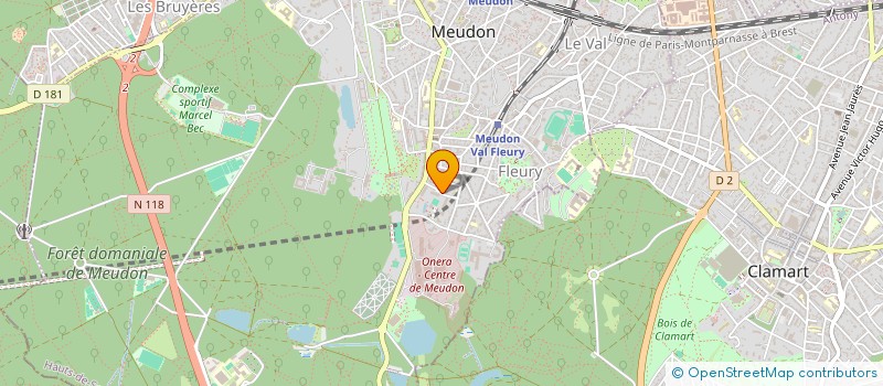 localisation de l'entreprise SURATRIM à MEUDON